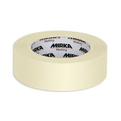 MIRKA® WHITE MASKING TAPE 100°C 36mm x 50m (1 PCE)
