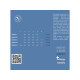 GALLI STRINGS® CORDES BASSE ÉLECTRIQUE FILET MI-ROND 045-102