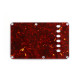 TREMOLO PLATE RED TORTOISE 3-PLY .090 E-E 56mm