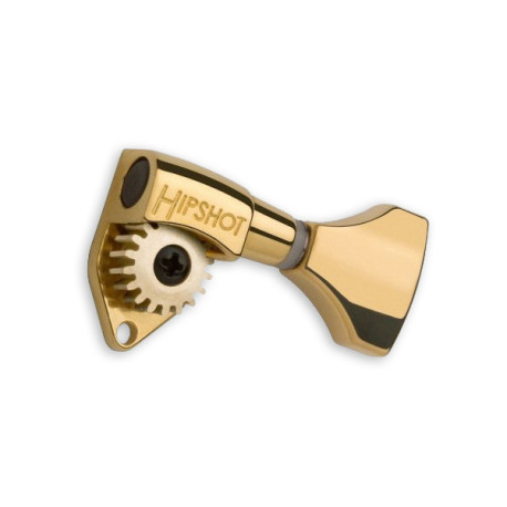 HIPSHOT GUITAR CLASSIC TUNING MACHINE GOLD LEFT