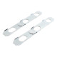 HIPSHOT 3 X 3 UNIVERSAL MOUNTING PLATE CHROME (2)