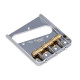 GOTOH VINTAGE TELE BRIDGE BRASS SADDLES NICKEL