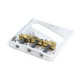 SAN LORENZO TELE BRIDGE CLASSIC ALUMINIUM BRUSHED