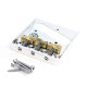 SAN LORENZO TELE BRIDGE CLASSIC ALUMINIUM POLISHED