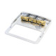 SAN LORENZO TELE BRIDGE HUMBUCKER ALUMINIUM BRUSHED