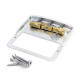 SAN LORENZO TELE BRIDGE HUMBUCKER ALUMINIUM BRUSHED