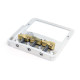 SAN LORENZO TELE BRIDGE HUMBUCKER ALUMINIUM BRUSHED