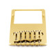 TELE HUMBUCKING GOTOH BRIDGE 10.8mm BRASS SADDLES GOLD