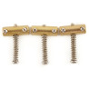 American Vintage Telecaster® Compensated Bridge Saddles, Brass