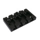 HIPSHOT A BASS BRIDGE4 (19mm) ALU BLACK