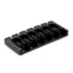 HIPSHOT A BASS BRIDGE6 (18mm) ALU BLACK