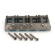 '60 P/J BASS BRIDGE WITH THREADED SADDLES AGED