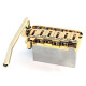 GOTOH 2 INSERTS STEEL SADDLE 10.8mm STEEL BLOCK GOLD