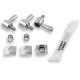 TONE VISE LOCKING NUT WITH KEYLESS LOCKS FOR FLOYD ROSE CHROME