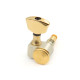 !! DISCONTINUED !! SPERZEL® MACHINE HEADS TRIM-LOK® LOCKING 3+3 1:12 SATIN GOLD