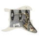 FENDER® PRE-WIRED STRAT® PICKGUARD, TEXAS SPECIAL SSS PARCHMENT 11H