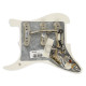 FENDER® PRE-WIRED STRAT® PICKGUARD, CUSTOM SHOP 69' SSS PARCHMENT 11H