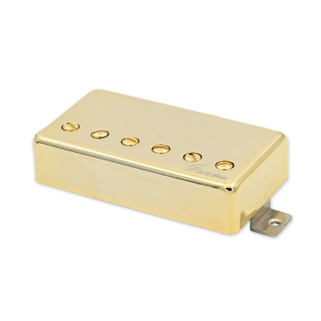 MARCEAU GUITARS® HUMBUCKER PICKUP M1 BRIDGE GOLD COVER