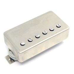 SP CUSTOM® PURE ORIGIN HUMBUCKER PICKUP SILVER AGED COVER