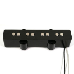 FULL FUSION JAZZ BASS BRIDGE BLACK ALNICO