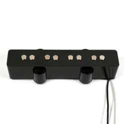 FULL FUSION JAZZ BASS NECK BLACK ALNICO