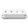 VOX STYLE BASS PICKUP WHITE COVER SINGLE COIL 5.6Ko NO SCREW