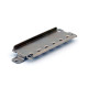 BASEPLATE FOR MINI HUMBUCKER 50mm SPACING NICKEL SILVER