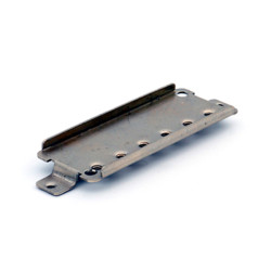 BASEPLATE FOR MINI HUMBUCKER 50mm SPACING NICKEL SILVER