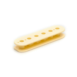 BOBBIN FOR HUMBUCKER SCREW SIDE 52.8mm STRING SPACING CREAM