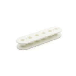 BOBBIN FOR HUMBUCKER SCREW SIDE 53mm STRING SPACING WHITE