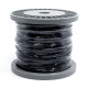 FIL DE CABLAGE TISSU 22AWG NOIR (100M) / 22AWG VINTAGE CLOTH WIRE BLACK (100M)