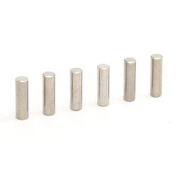 PLOTS POLARITÉ ALNICO V ÉTAGÉS TYPE STRAT® 16.5 / 17 / 18 x 5mm (6pcs)