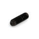 THREADED HEX SLUG FOR HUMBUCKER 4.9 x 15mm BLACK (12 pcs)