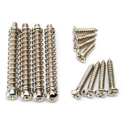 KIT DE VISSERIE MICRO DOUBLE BOBINAGE CHROME (4xVR05+4xVR05S+4xVRHZN+4xVR125)