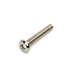 MOUNTING SCREWS FOR STRAT® PICKUP FLAT HEAD NICKEL (30pcs)