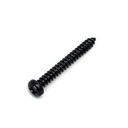 SCREWS FOR DIRECT MOUNT PICKUP 3 x 25mm ROUND HEAD BLACK (8pcs)