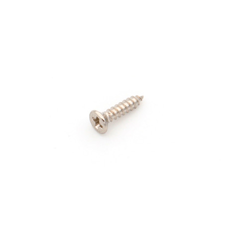 PICKUP RING SCREW FLAT HEAD 2 x 9mm NICKEL