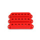 ALL PARTS® PICKUP COVERS FOR STRAT® RED GLOSS SET (3pcs)