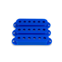 ALL PARTS® PICKUP COVERS FOR STRAT® BLUE GLOSS SET (3pcs)