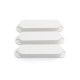 PICKUP COVERS FOR STRAT® NO HOLES WHITE SET (3pcs)