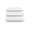 PICKUP COVERS FOR STRAT® NO HOLES WHITE SET (3pcs)