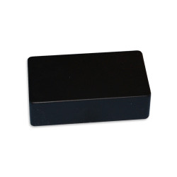 HUMBUCKING COVER BLACK CLOSED (1PC)