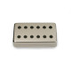 PICKUP COVER FOR HUMBUCKER NICKEL SILVER 12 HOLES 49.2mm