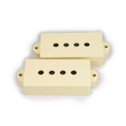 P.BASS PU COVER VINTAGE CREAM SET (2PCS)