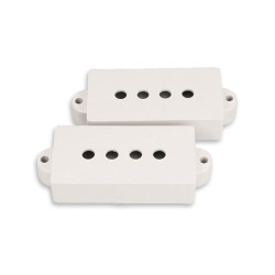 P BASS PU COVER VINTAGE WHITE GLOSS SET (2PCS)