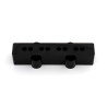 PICKUP COVER FOR JAZZ BASS® BRIDGE 4 STRINGS BLACK