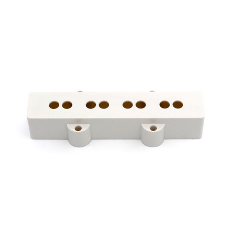 PICKUP COVER FOR JAZZ BASS® BRIDGE 4 STRINGS WHITE