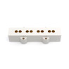 PICKUP COVER FOR JAZZ BASS® BRIDGE 4 STRINGS WHITE