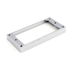 PICKUP RING HUMBUCKER SLANTED / FLAT SG® STYLE BRIDGE POSITION PLASTIC CHROME