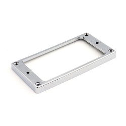 PICKUP RING HUMBUCKER SLANTED / FLAT SG® STYLE NECK POSITION PLASTIC CHROME